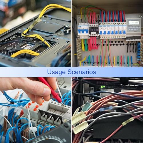 135Pcs Heat Shrink Butt Wire Connectors, Waterproof Terminal kit, Automotive Modification and Marine Electrical Waterproof Terminal kit,Tinned Red Copper Crimp Electrical Connectors Set