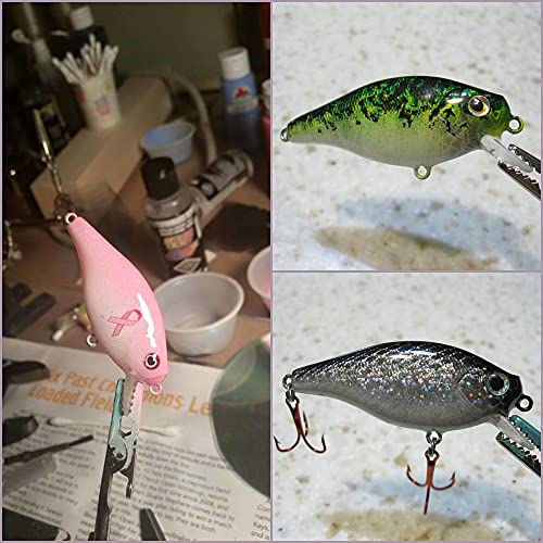 Blank Unpainted Minnow Crankbait Topwater Lipless Jerkbait Fishing Lures - color: UPC547