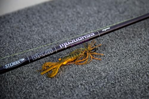 St. Croix Rods Mojo Bass Casting Rod, Premium Quality Casting Rod, Made in The USA - style: 6'10" Medium-light/Mod. Fast 1 Pc