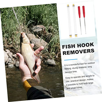 2pcs Stainless Steel Blind Decoupler Lure Retriever Fishhook Remover Tool Ice Fishing Easy to Use for Outdoor Fishing