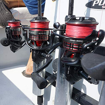 Cadence Stout Saltwater Spinning Reel, Smooth 7 + 1 Sealed Ball Ball Bearing System, Anti-Corrosion Saltwater Treatment, Big Game, Powerful Carbon Fiber Drag with 41 lbs Drag