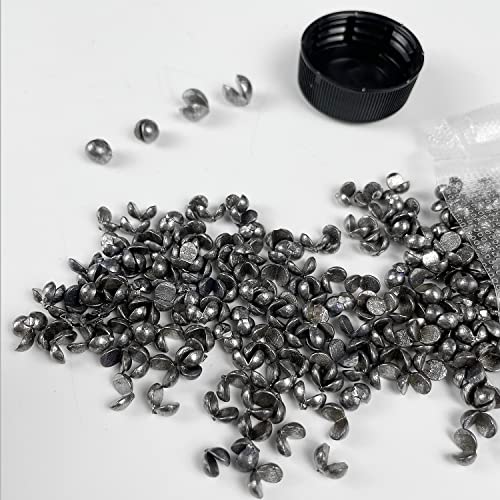 Removable Split-Shot,500Pcs Lead Sinking Split Shots Fishing Sinkers,Fishing Weights Sinkers - color: 0.6g