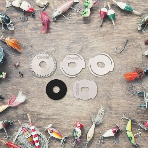 Fishing Reel Drag Clicker Kit Washer for Daiwa Tatula SV TW 103 HSL Right Hand Baitcasting Spool Repair Parts Set Carbon Metal