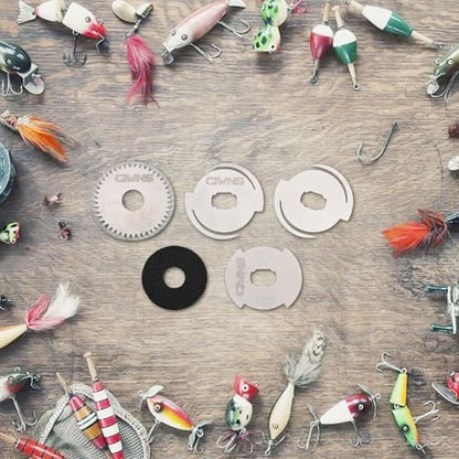 Fishing Reel Drag Clicker Kit Washer for Daiwa Tatula SV TW 103 HSL Right Hand Baitcasting Spool Repair Parts Set Carbon Metal