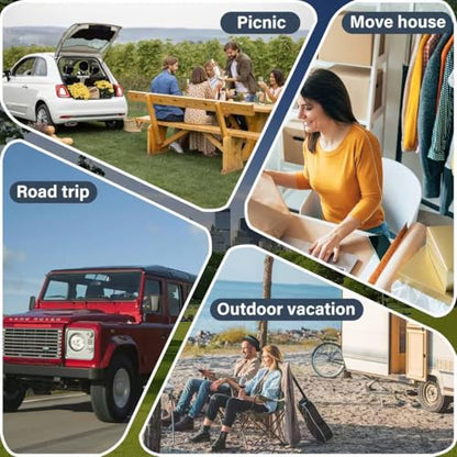 Car Clothes Hanger Bar, Telescoping 34-54 Inch | Heavy Duty, Clothing Racks for Hanging Clothes, Suitable for Cars Trucks SUVs - size: 54 inches