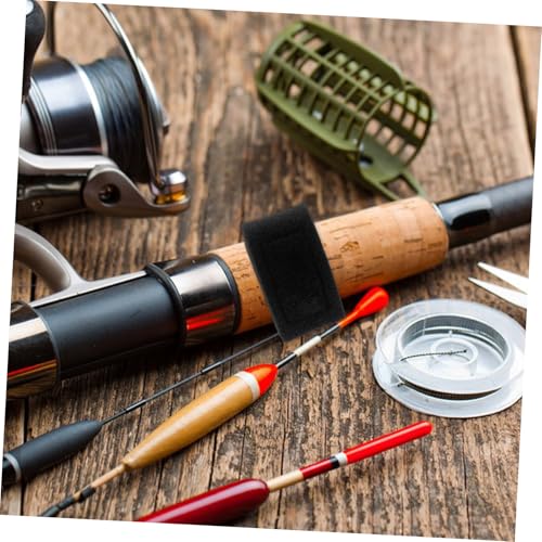 5pcs Fishing Pole Bands Quick Secure DIY Fit Rod Straps for Anglers Fishing Rod Accessories