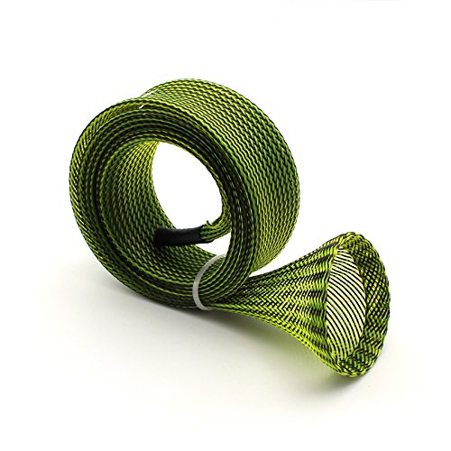 Mr. Z Pack of 4 Casting Fishing Rod Sleeves with 2 Rod Straps Fishing Rod Covers Pole Jacket Rod Socks - color: Green