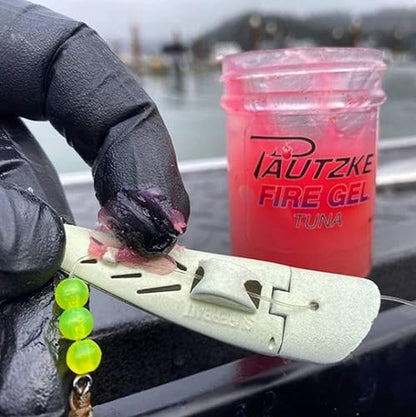 Pautzke Fire Gel Bait Scent Fishing Attractant, Long-Lasting Fish Scent Gel, Freshwater Saltwater Compatible, Strong Scent Trail, Easy Apply Lure Enhancer - color: Bluegill