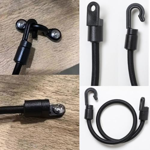 5Pcs Rod Tamer Strap Holder Deck Mount Connector Mount Rod Strap Rod Hold Down Strap for Boat Kayak Fishing - size: 12 Inch