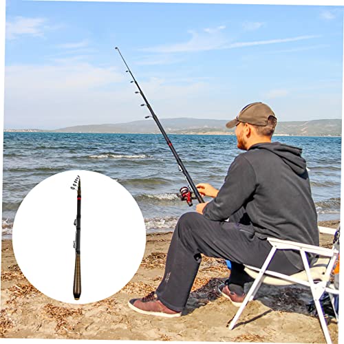 Fishing Pole Carbon Sea Rod Bass Fishing Tenkara Rod Smooth Guide Ring Non-Slip Grip