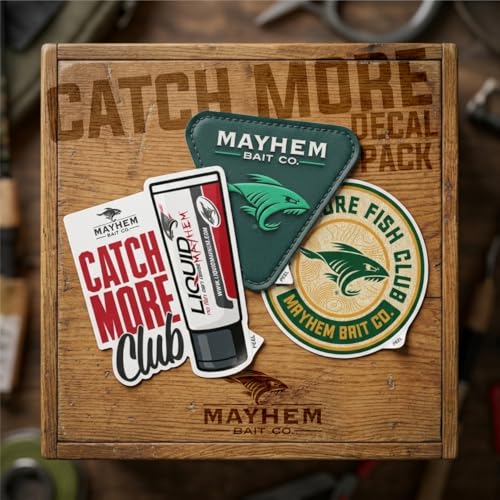 Liquid Mayhem Sardine Fish Attractant Gel 60 ml / 2 oz · 60 Uses – Real Anchovy Bait & Aminos | UV-Enhanced Long-Lasting Gel – All Lure Types - size: 2-Pack