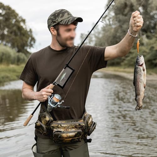 8 Packs Clear PVC Fishing Lure Covers Protector, Rod Lure Wrap Shield, Fishing Hook Covers Sleeves for Rod Bait Pole Tackle Storage