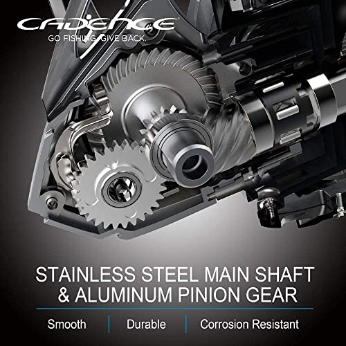 Cadence CS6 CS7 CS8 Spinning Reel, Ultralight Fast Speed Premium Magnesium Frame Fishing Reel with 10 Low Torque Bearings Super Smooth Powerful Fishing Reel with 36 LBs Max Drag & 6.2:1 Spinning Reel - style: Cs7-4000