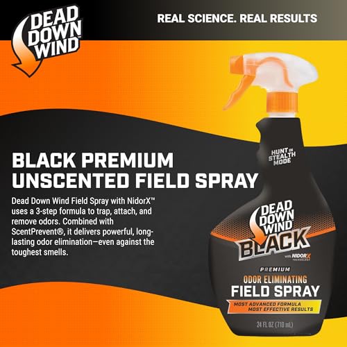 DEAD DOWN WIND Evolve Field Spray - size: 12 Fl Oz (Pack of 1), style: Premium Black