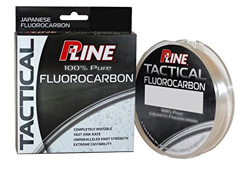 P-Line Tactical Premium Flurorcarbon 200 Yard, Filler Spool - size: 6pound