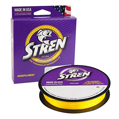 Stren Original Monofilament Fishing Line - color: Hi-Vis Gold, size: 330yd, style: 6lb | 2.7kg