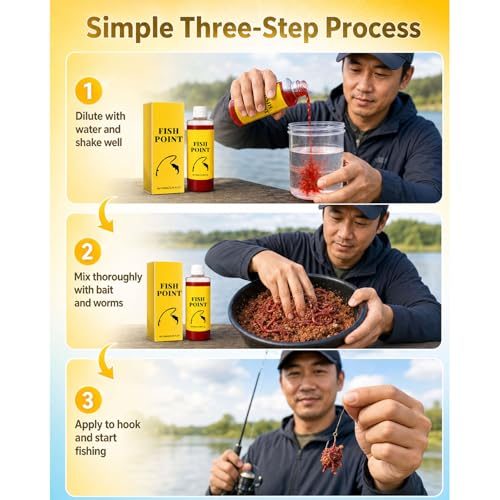 Concentrated Fish Attractant Liquid, 100ml Fish Attractant Liquid for Trout, Panfish and More - color: 3PCS