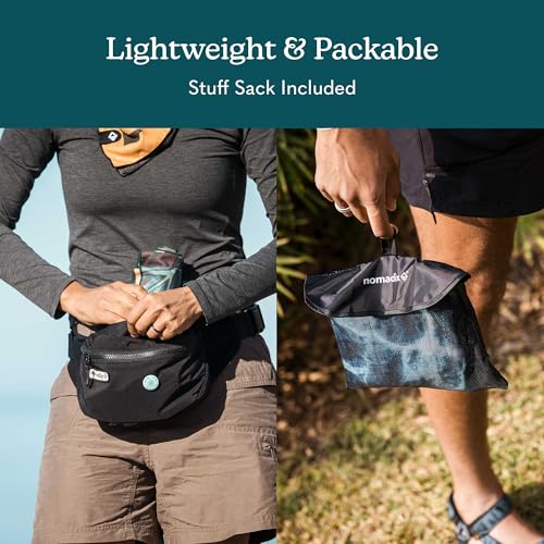 Nomadix Ultralight Towel - Quick Dry & Super Lightweight - Perfect As A Pack Towel to Save On Space - Made with Recycled Materials - Summit Green - 30x54 - color: Summit Green