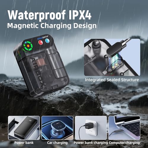 Live Bait Aerator,Ultra-Long Battery Life,Rechargeable Aquarium Air Pump 3w/24GPH(2600mAh Single Hole) IPX4 Magnetic Charging Design,Suitable for Fishing Enthusiasts,with Hose and Stone - size: Medium