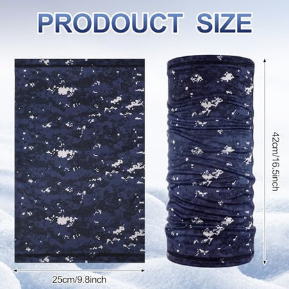 SATINIOR Summer Camo Neck Gaiter UV Protection Cooling Face Mask Sun Hood Bandanas for Men Women Sunscreen Breathable Bandana - style: Classic Camo