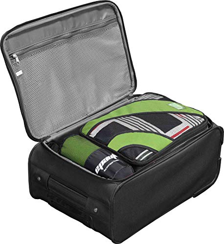 EPAuto 2-Pack Microfiber Quick Dry Travel Towel Set, Green | Lightweight, Super Absorbent, Compact, 60"x30" & 24"x15", for Gym/Camping/Beach/Yoga/Backpacking - color: Green
