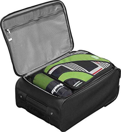EPAuto 2-Pack Microfiber Quick Dry Travel Towel Set, Green | Lightweight, Super Absorbent, Compact, 60"x30" & 24"x15", for Gym/Camping/Beach/Yoga/Backpacking - color: Green