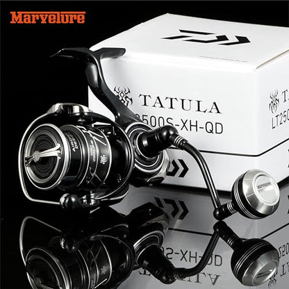 Power Handle Compatible for Daiwa Fuego LT, Ballistic LT, Tatula LT, Exceler LT 1000-4000 Spinning Reel Replacement Handle - size: For Tatula LT / Exceler LT 1000-4000, style: Classic