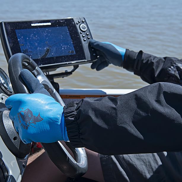 Cordova FP3988 Thermal Fishing Gloves, Two-Ply Thermal Lining, Fully Coated, Waterproof for Cold Weather, Salt & Fresh Water - style: 1-pack