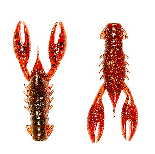 Z-MAN Z Man Trdcr Pk 6 TRD Crawz 2 5 ' - color: Hot craw