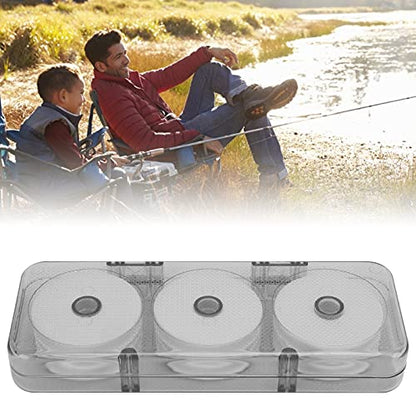 VGEBY Fishing Line Spool,6pcs Fishing Plastic Foam Spool Storage Lure Rig Holder Organizer Accessories Fly Fishing Gear Organizer Storage Accessories Other Fishing Tools And Accessories