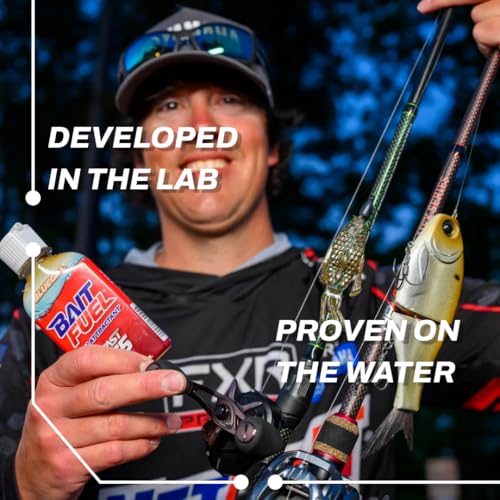 BAITFUEL Gel Fish Attractant Scientifically Proven Long-Lasting Gel X55 Scent Formula | 5 oz., 2-Pack