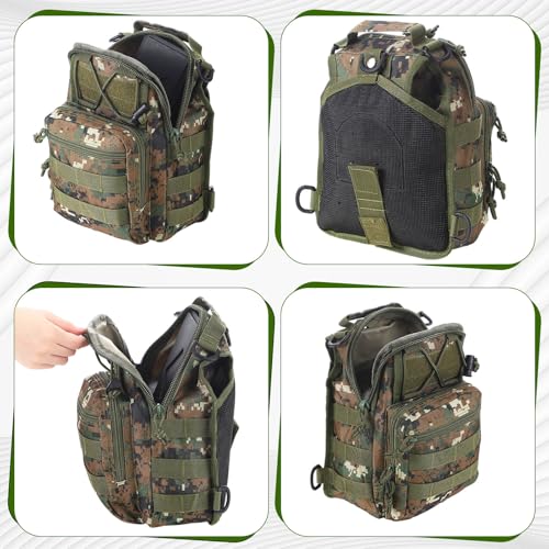 Seenelling 482 Pcs Fishing Tools Kit Fishing Accessories Kit Include Fish Hook Lures Hook Remover Lip Gripper Backpack for Men Women Gifts - color: Camo