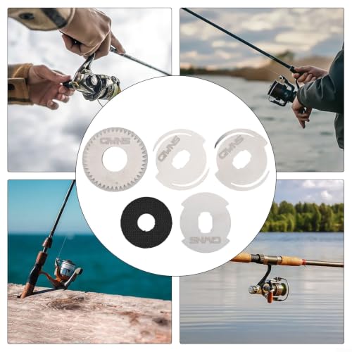 Fishing Reel Repair Kit for Metanium Right Hand-Baitcasting Drag-Clicker-WASHERs-Set, with Carbon Fiber System, Stainless Steel Parts, for Smooth Drag Control