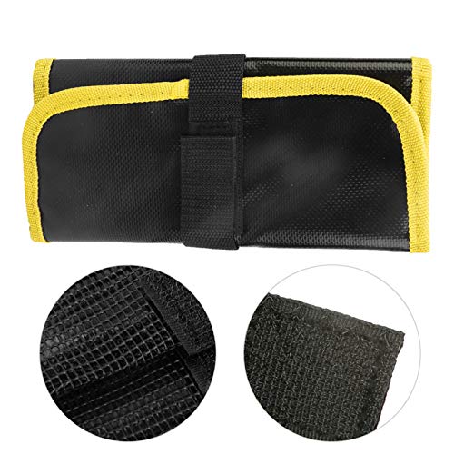 Fishing Tackle Bags,Soft Side Fishing Tackle Box Storage Bag,Compact Fishing Tackle Bag,Fishing Tackle Storage Bag Portable Lure Tool Fishing Gear Accessories Protective Bag(Yellow)