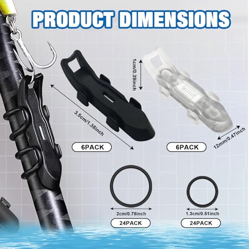 12 Pack Lure Magnetic Automatic Hooker, Sand Spike Rod Holder, Hook Holders for Fishing Rods, Magnetic Fishing Hook Keeper