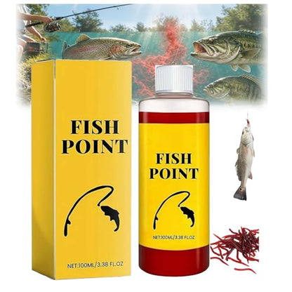 Concentrated Fish Attractant Liquid,Red Worm Liquid Spray,Powerful Fishing Bait Scent Attractant,Fast-Acting Red Worm Bait Additive for Freshwater Fishing,Enhances Scent & Improves Bite Response - color: Yellow