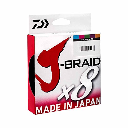 Daiwa J-Braid 500M 8-Strand Woven Round Braid Line - size: 150 lb