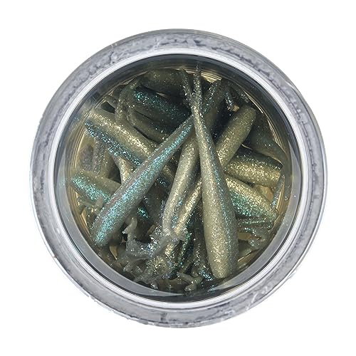 Berkley Gulp! Alive! Minnow Fishing Soft Bait - color: Blue Shiner, size: 1in - Jar