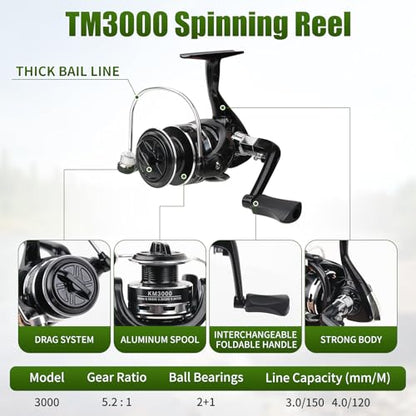 Fishing Rod Reel Combo - 2PCS 6.89ft Telescopic Fishing Poles 2PCS Spinning Reels Lures Set Fishing Pliers with Carrier Bag for Travel Saltwater Freshwater Gift Portable Fishing Pole Kit - color: Black 1