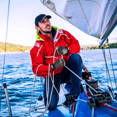 Palmyth UV Fishing Gloves Sun Protection Fingerless Kayaking Glove Men Women UPF 50+ SPF for Sailing, Hiking, Paddling, Canoeing, Rowing, Driving - color: Charcoal, size: X-Large