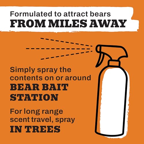 Salted Caramel Spray, Bear Attractant, 32oz Spray Bottle, G0616