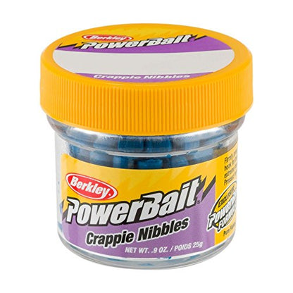 Berkley PowerBait Crappie Nibbles Dough Fishing Bait - color: Blue Neon