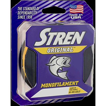 Stren Original Monofilament Fishing Line - color: Hi-Vis Gold, size: 100 Yd, Pound Test 10, style: 10lb | 4.5kg