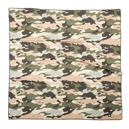 MISSION Cooling Bandana - Lightweight & Breathable - Cools Up to 2 Hours - UPF 50 Sun Protection - Machine Washable - color: Classic Camo Safari