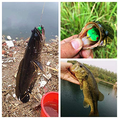 Topwater Fishing Lure Bass Fishing Frog Fishing Hollow Body Frog Bass Pike Snakehead Lure Bait - color: 4cm/7.5g