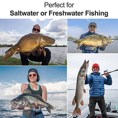UCEC Circle Hooks Saltwater, in-Line 4X Strong Wide Gap Fishing Circle Hook for Saltwater Freshwater, 50PCS/ 25PCS High Carbon Steel Fishing Hooks for Tuna, Carp, Catfish, Bass, Amberjack and More - style: A1- 4/0, 5/0, 6/0, 7/0, 8/0 50pcs
