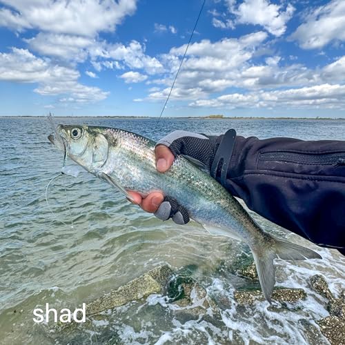 Fish Skin Teaser - Hand-Tied Japanese Maruseigo #28 Assist Hook for Haddock, Shad, Striped Bass, Bluefish & Fluke - Soft Plastic/Metal Jig Assist Hook