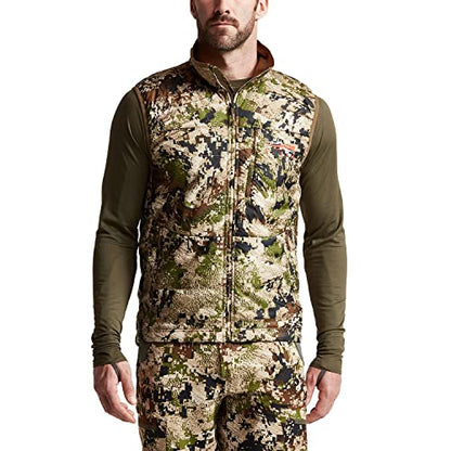 SITKA Kelvin Aerolite Vest - Lightweight Insulated Hunting Vest for Men - color: Optifade Subalpine, size: Medium