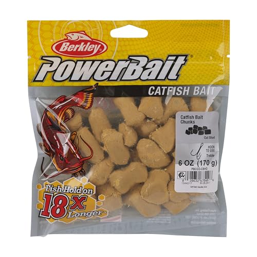 Berkley PowerBait Catfish Bait Chunks Fishing Dough Bait - color: Cut Shad