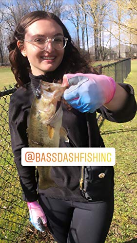 Bassdash ALTIMATE UPF 50+ Women’s Fishing Gloves UV Sun Protection Fingerless Gloves for Kayaking Paddling Hiking Cycling Driving Shooting Training - color: Rosy Clouds, size: Medium